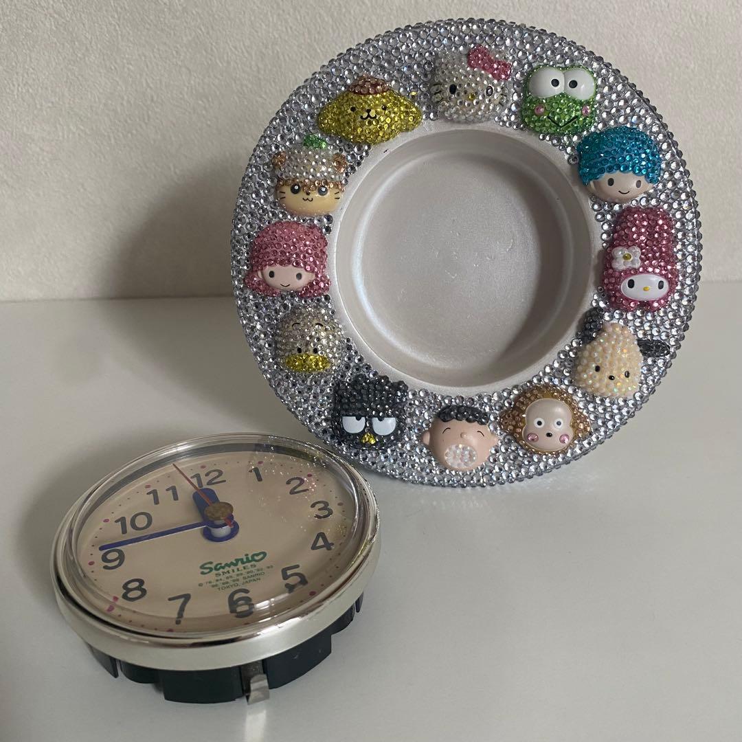 サンリオ　キャラクター　置き時計　レア