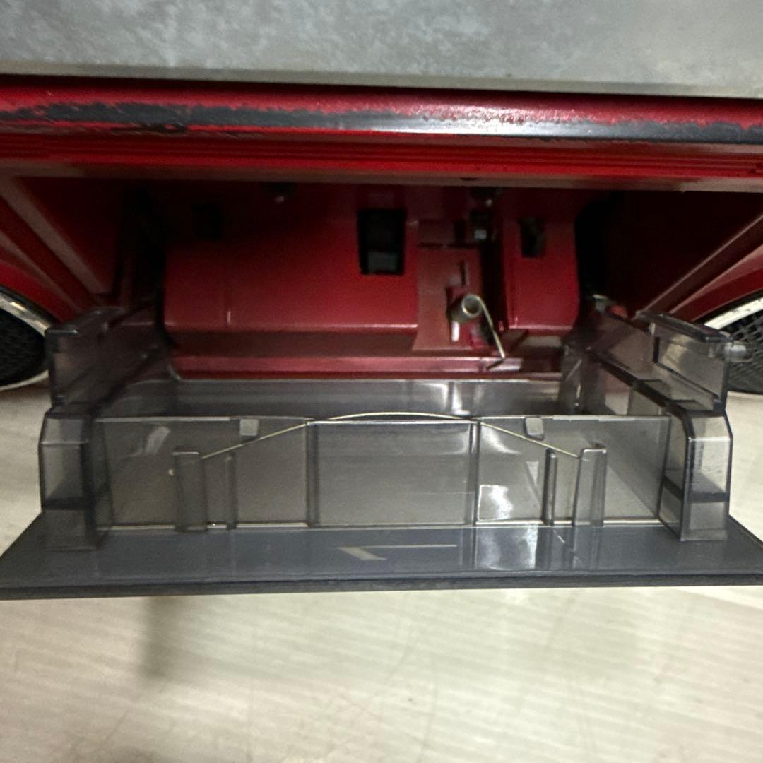 National RX-4940 ナショナル ラジカセ 赤 昭和レトロ