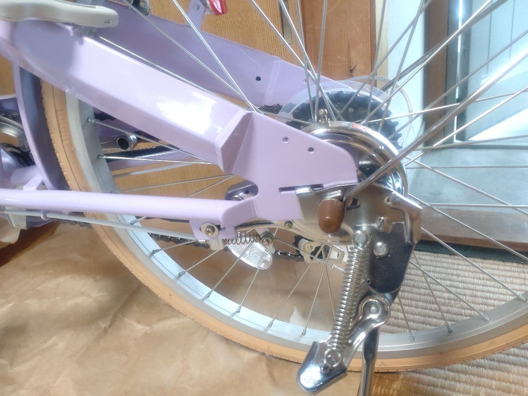 MAHALOジュニア　22インチ　パープル　自転車