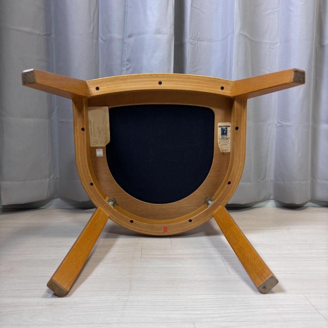 【美品】　カンディハウス ツイスト2 ダイニングチェア 紫