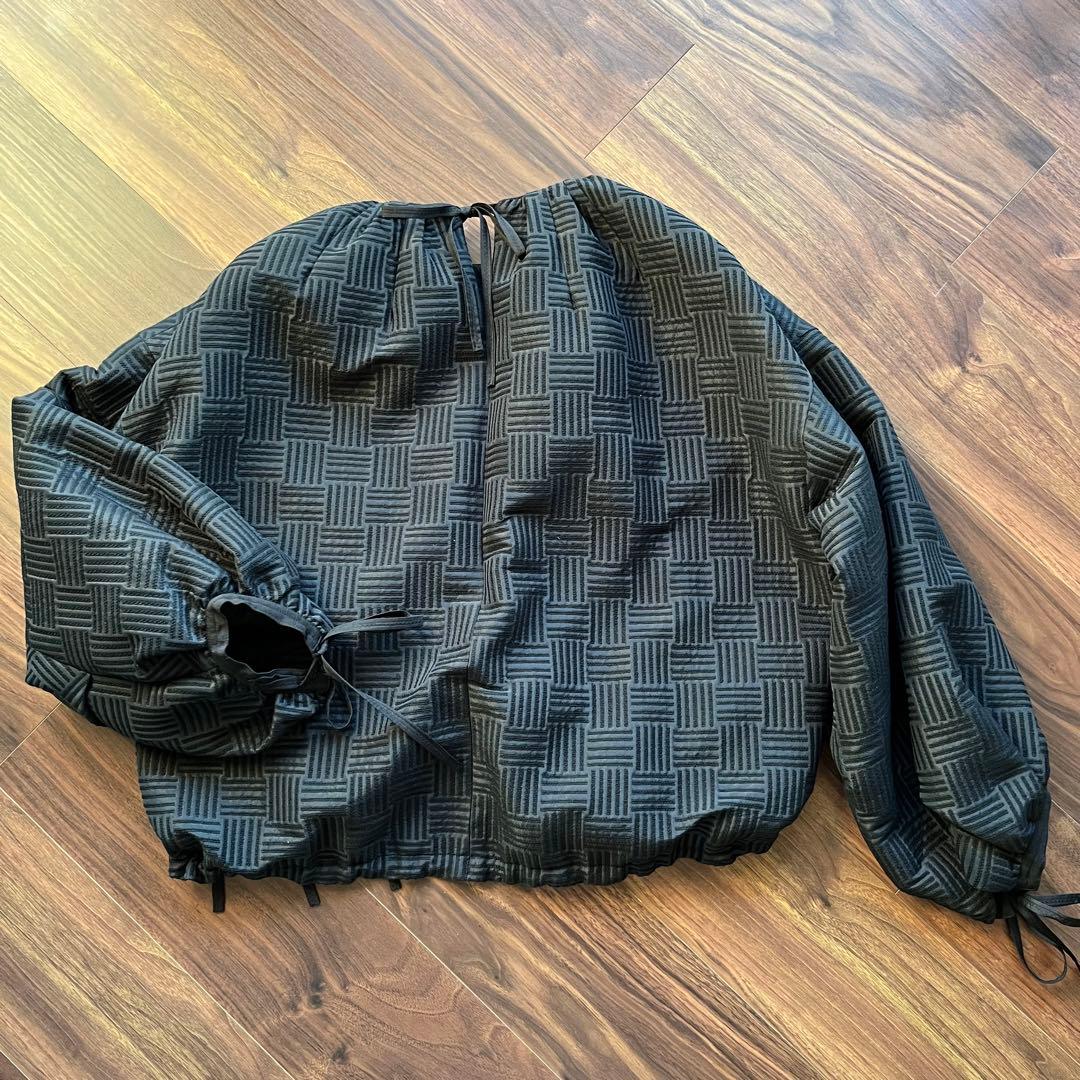 【DRAWER】ジャガードドロストジャケット36　新品　保存袋付き