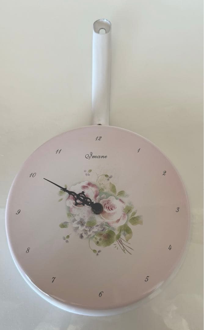 イマンオデットフライパン時計