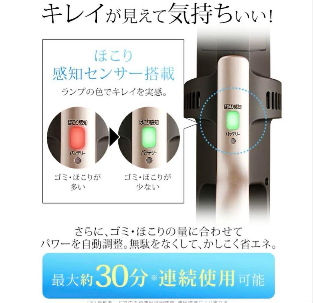 アイリスオーヤマ 極細軽量スティッククリーナー SBD-F2P 2021年製