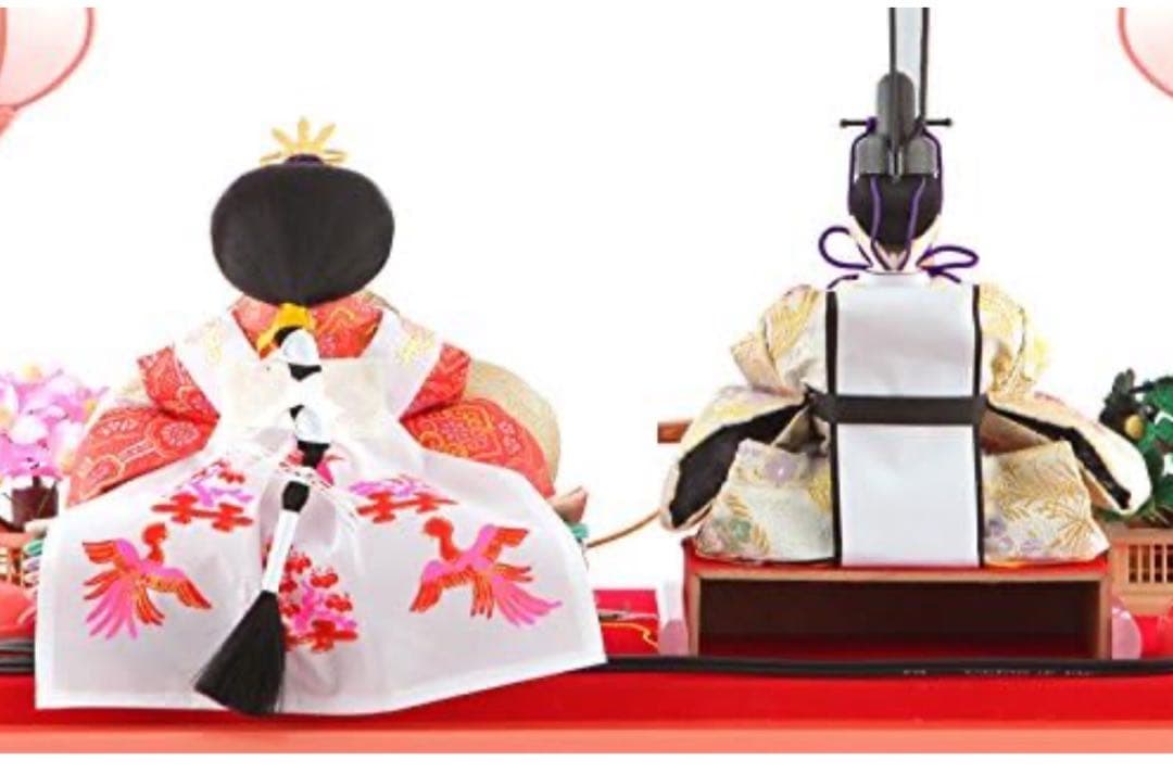 新品 雛人形 コンパクト ひな人形 雛 親王飾り 清玉作 芥子親王アクリルケース
