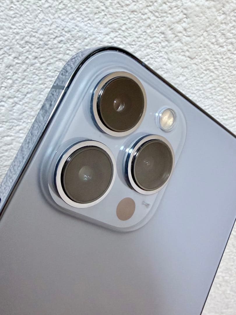 【美品】iPhone13ProMaxシエラブルー128GB simフリー箱あり
