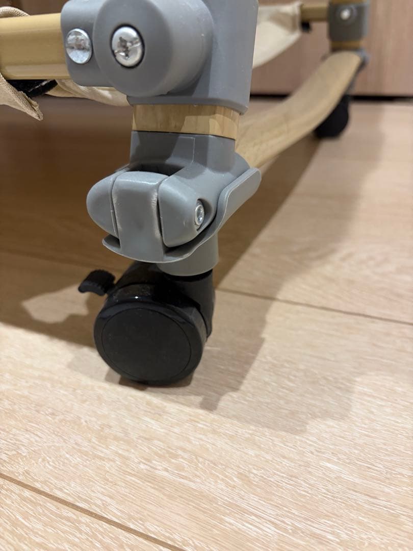 SINDurumer 3IN ベビーベッド キャスター付き