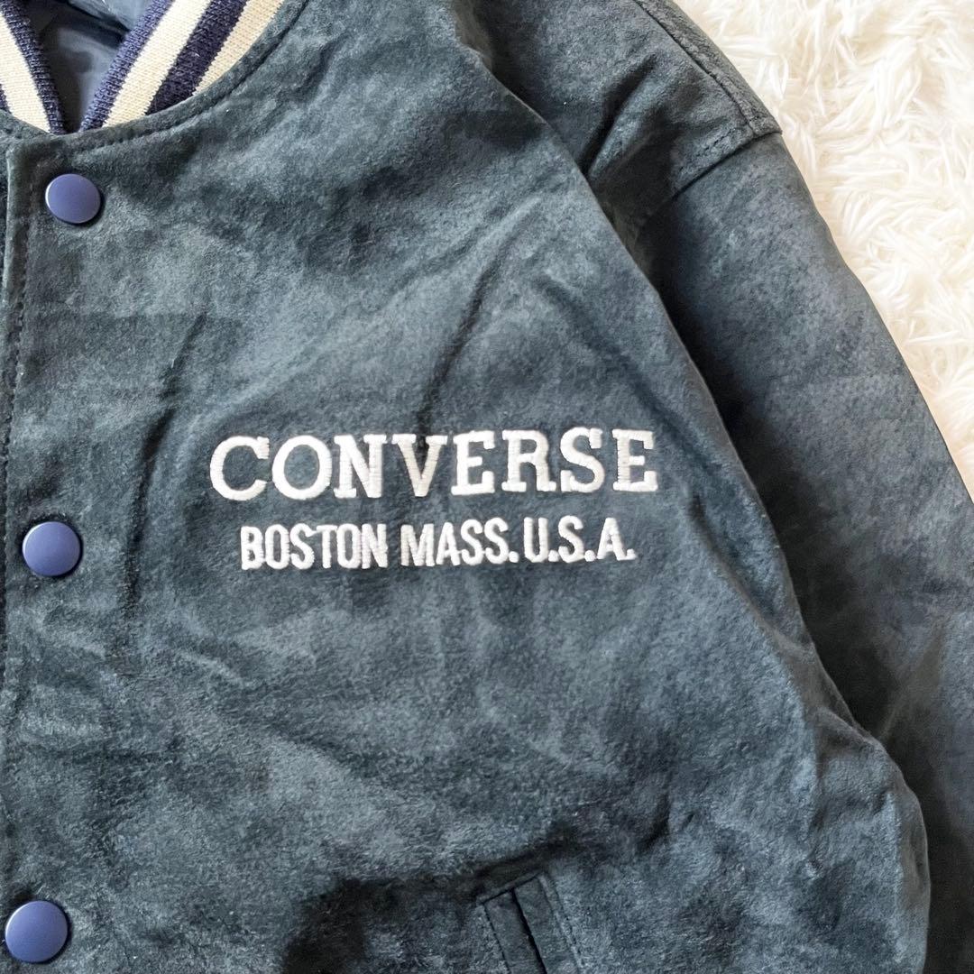 CONVERSE スタジャン Chuck Taylor スエード メンズM 黒系