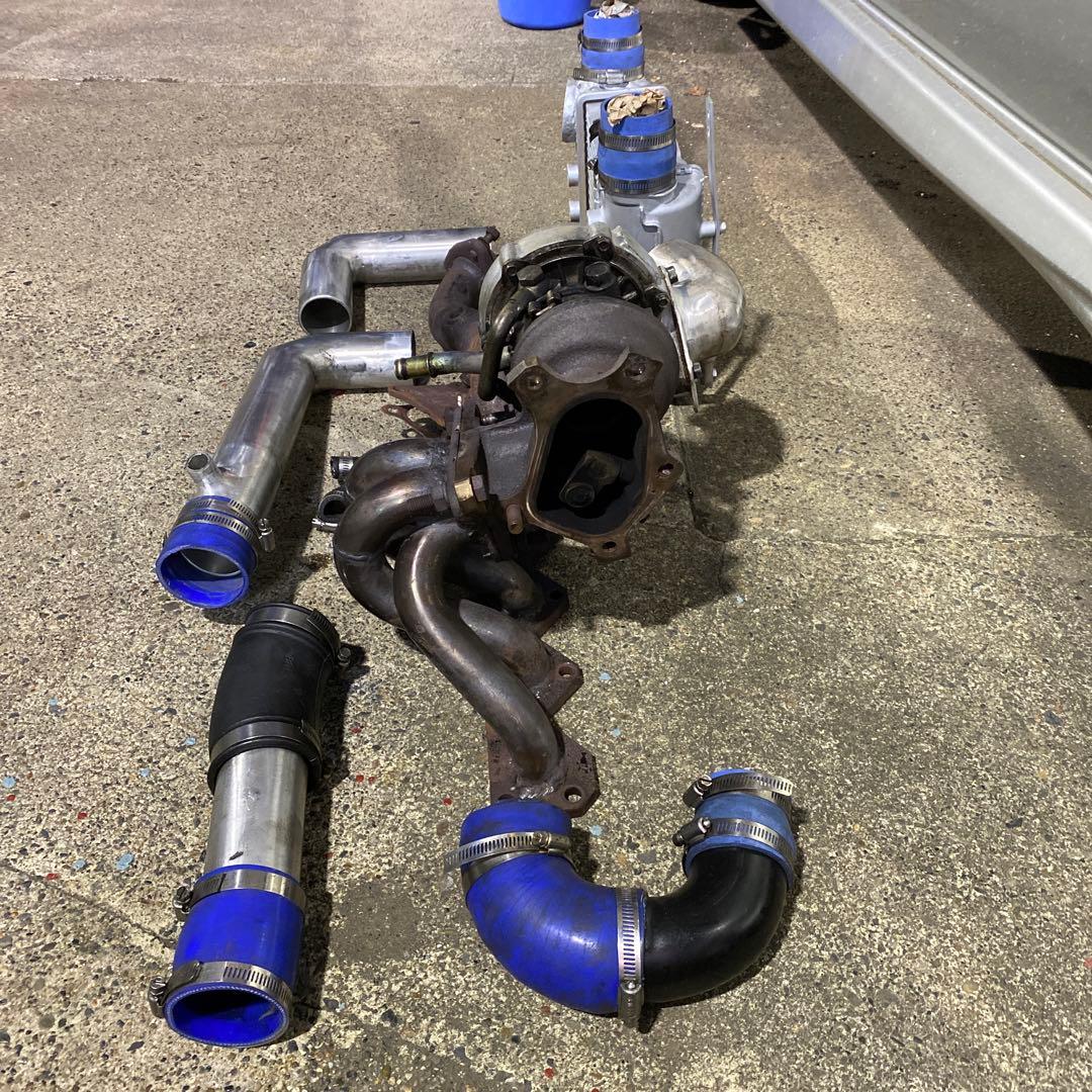 NA6 ロードスター　ボルトオンターボ　セット　タービン　インタークラー