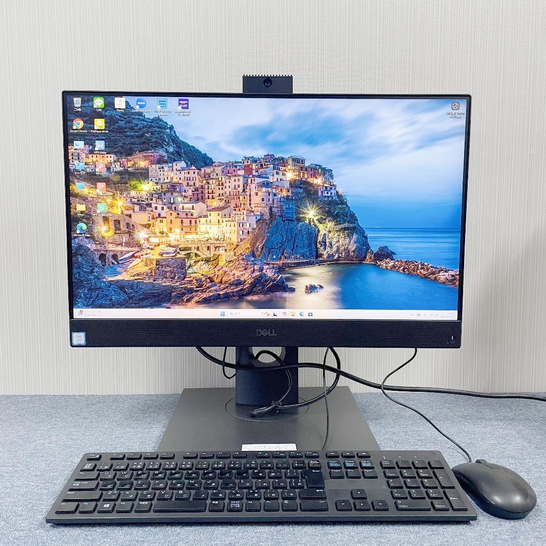 デル　一体型　Windows11　オフィス付き　メモリ16G　SSD512GB