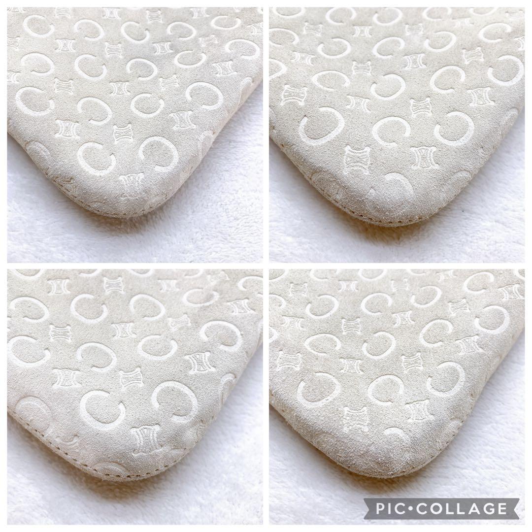 ✨綺麗✨CELINE セリーヌ ワンショルダーバッグ スエード Cロゴ レザー