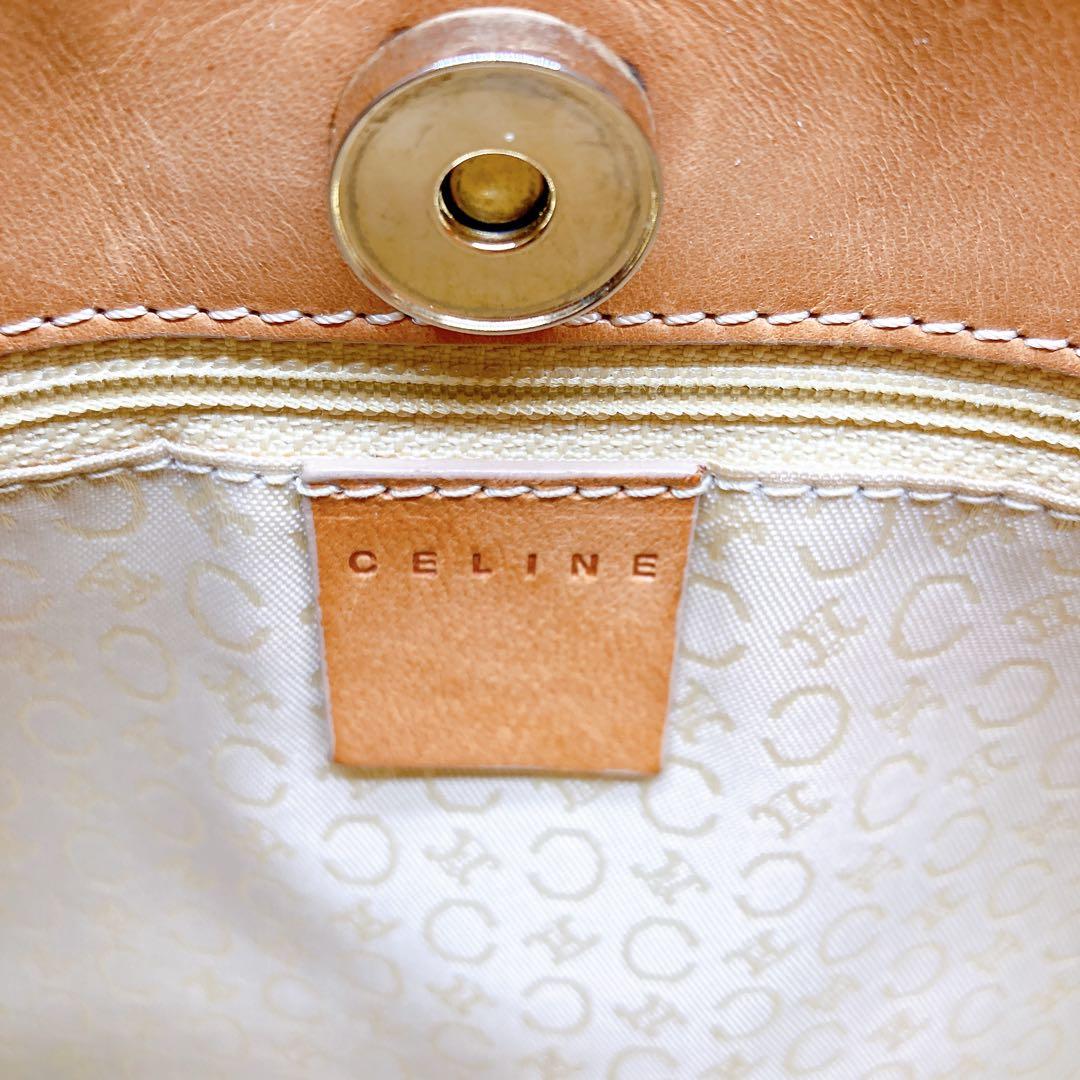 ✨綺麗✨CELINE セリーヌ ワンショルダーバッグ スエード Cロゴ レザー