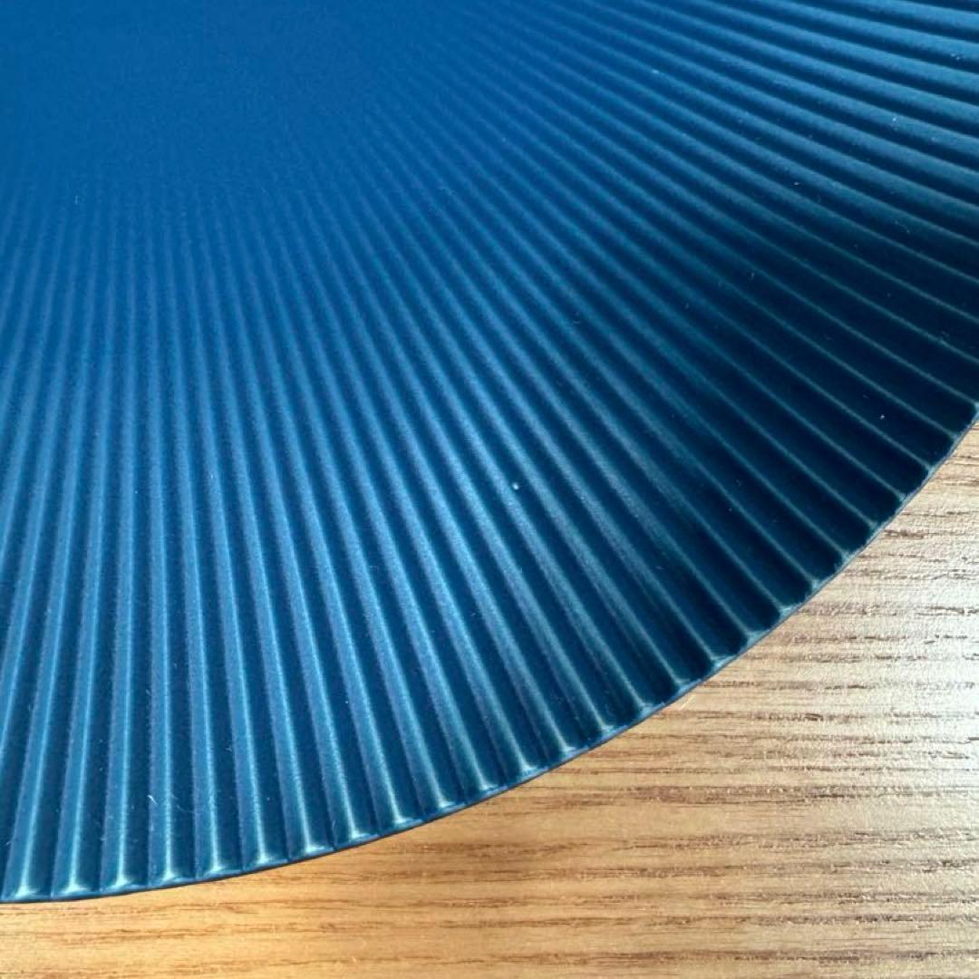 有田焼 李荘窯 青マット 鎬24cmプレート 2枚セット☆