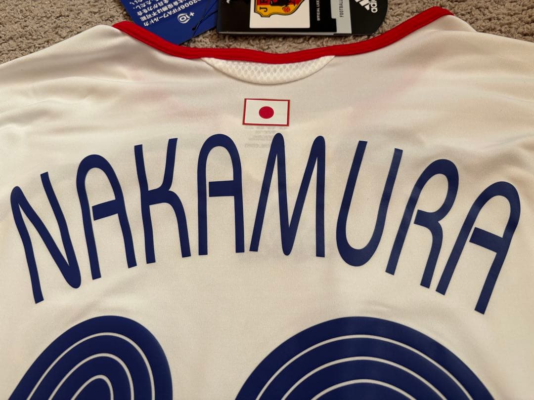 新品　サッカー 日本代表 中村俊輔 ユニフォーム adidas アディダス