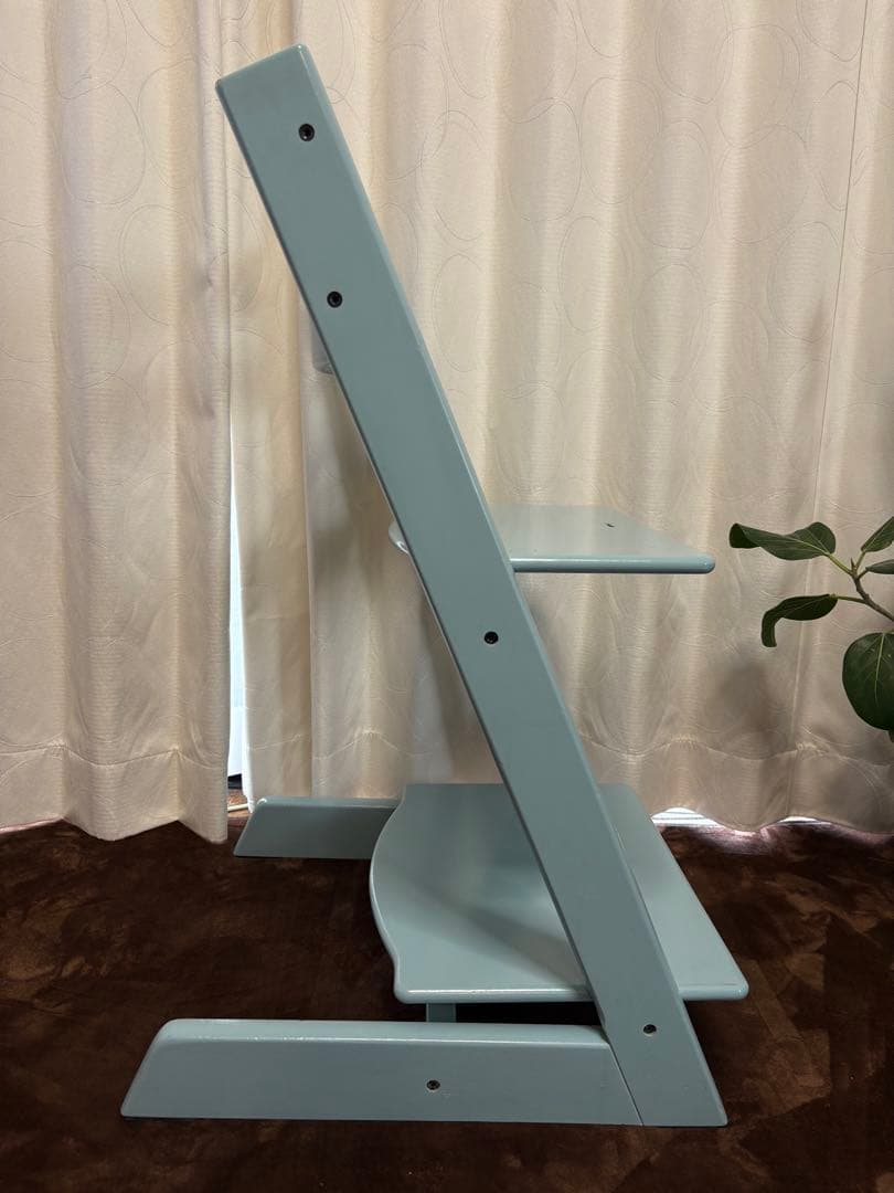 STOKKE トリップトラップ　シリアル6 アクアブルー　ベビーセット付き