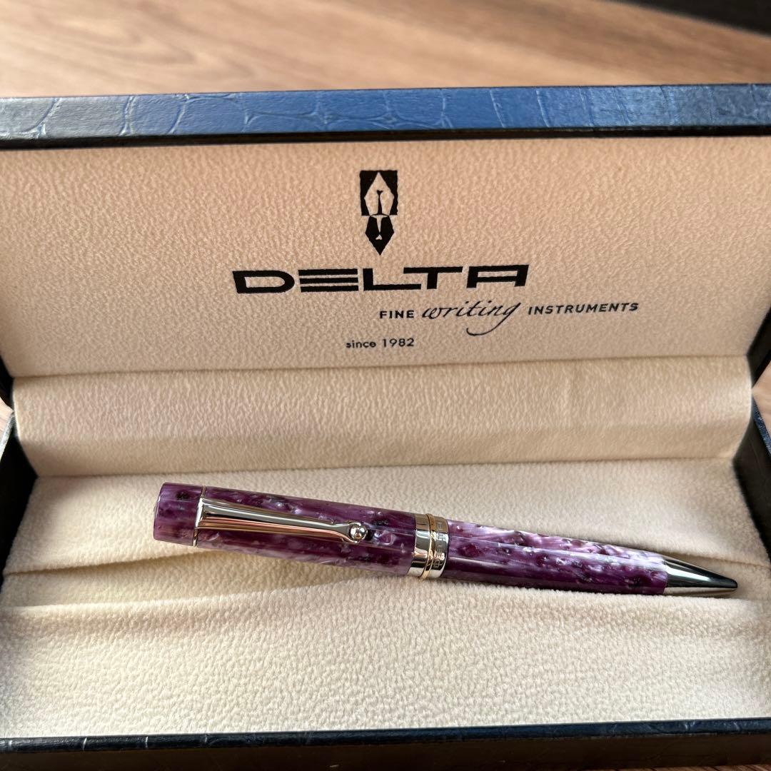 DELTA ボールペン 紫色 本体