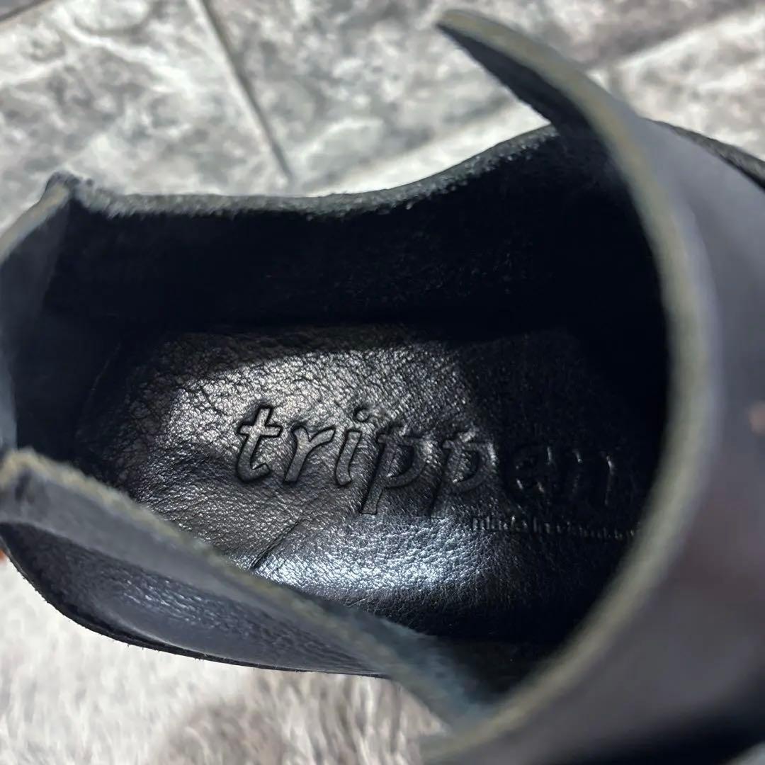 極美品❣️trippen トリッペン KATLA ブーツ レザー 黒 箱付属✨
