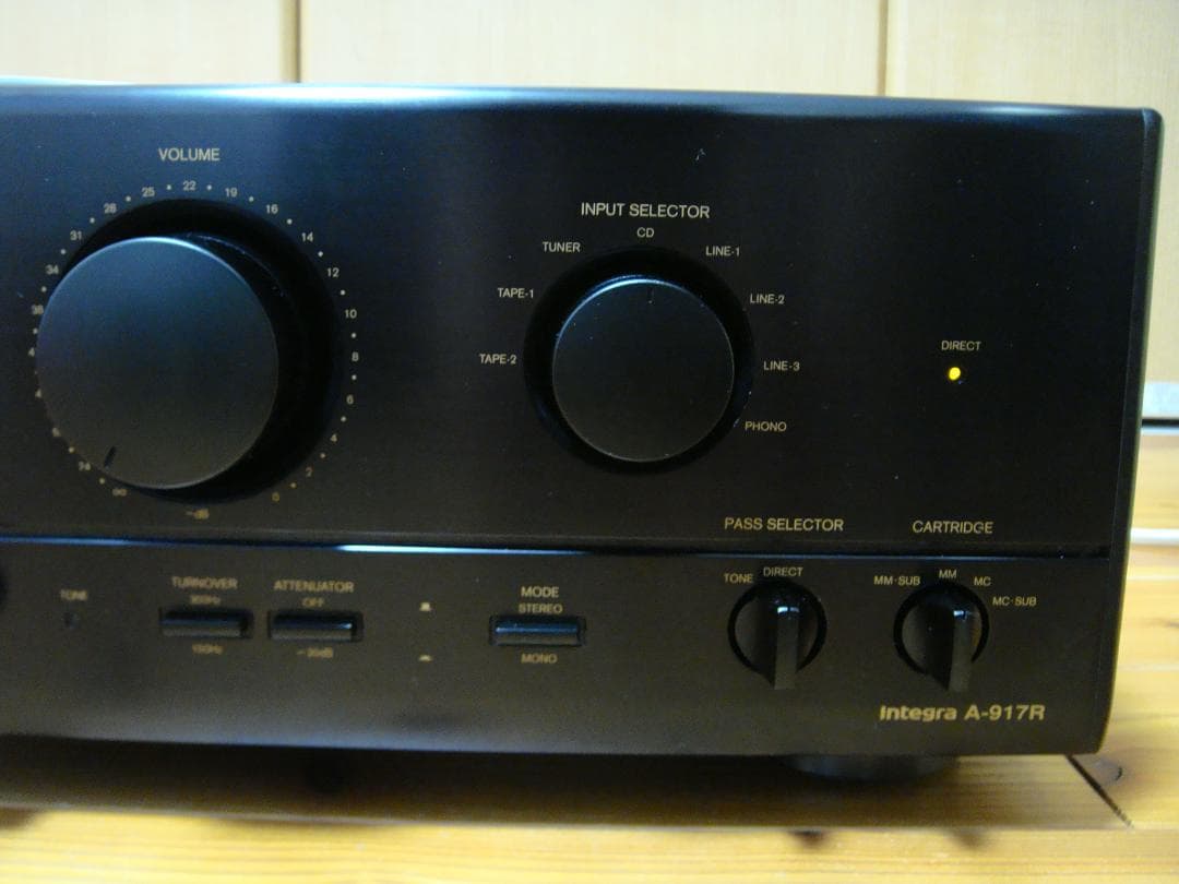 整備済 程度良 ONKYO オンキョー Integra A-917R 取説付