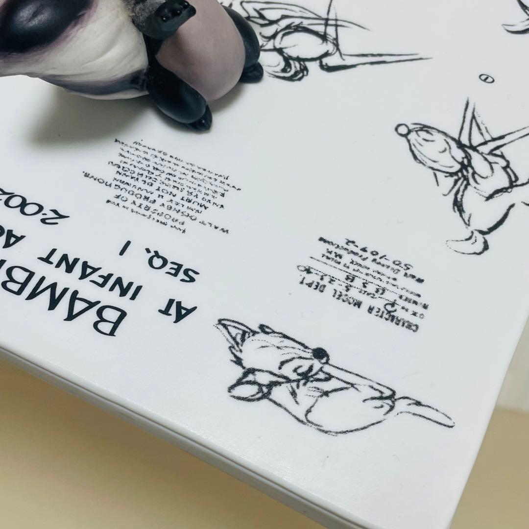 ディズニー バンビ 60周年記念 世界限定3000個 モデルシート フィギュア