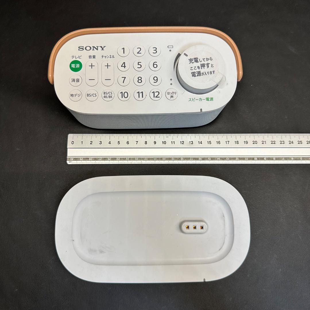 ♡Db左1019 SONY お手元テレビスピーカー アダプター2本付き