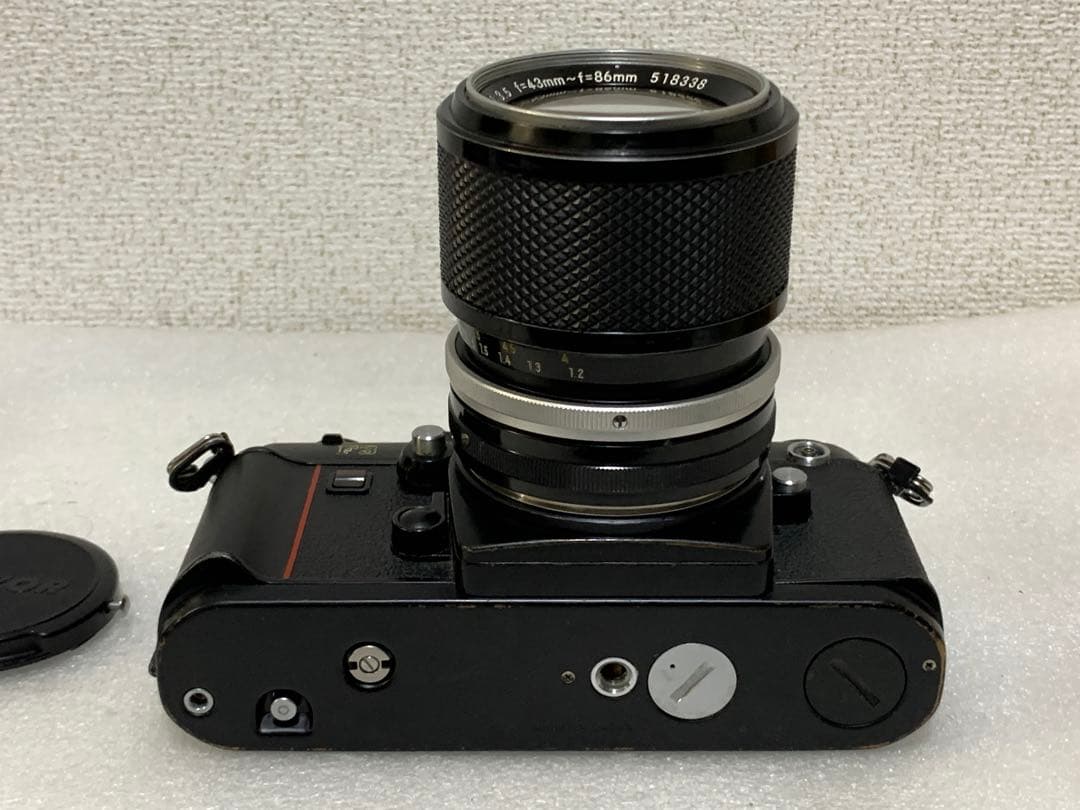 フィルムカメラ NIKON F3 zoom NIKKOR Auto 3.5 43-86mm