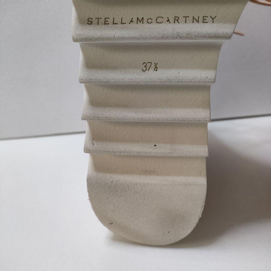 24.5cmサイズ 37.5　ステラマッカートニー厚底エリスローファーピンク星柄