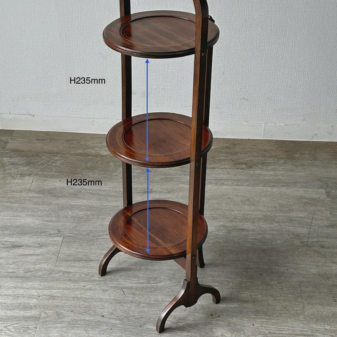 イギリス アンティーク 家具 ケーキスタンド プランツスタンド 714A