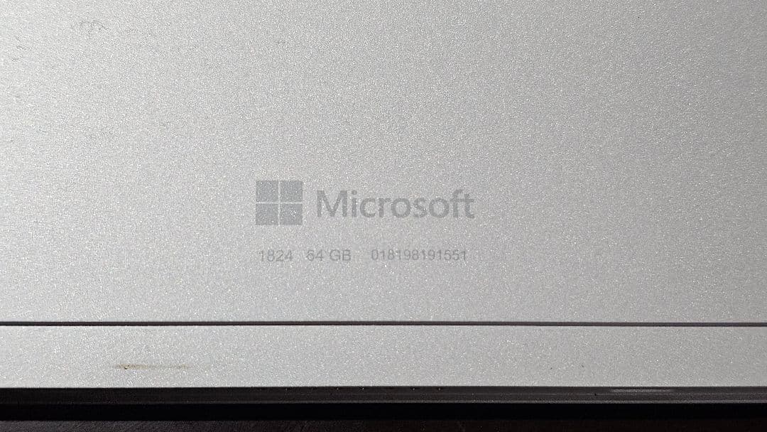 Microsoft SurfaceGo 10インチ シルバー 本体