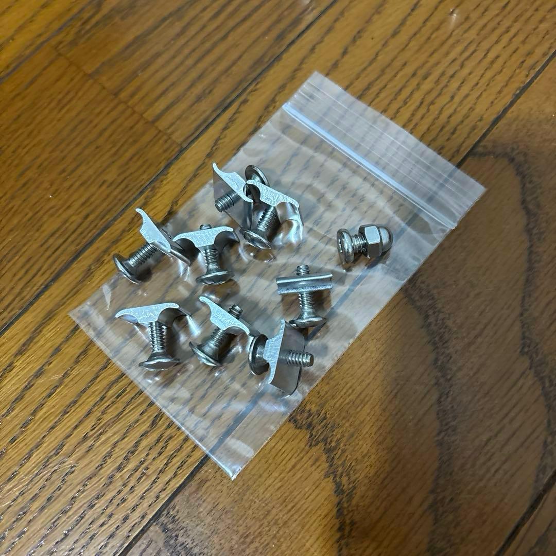 【美品】無印良品 ステンレスユニットシェルフ用 帆立 ※直接お渡し