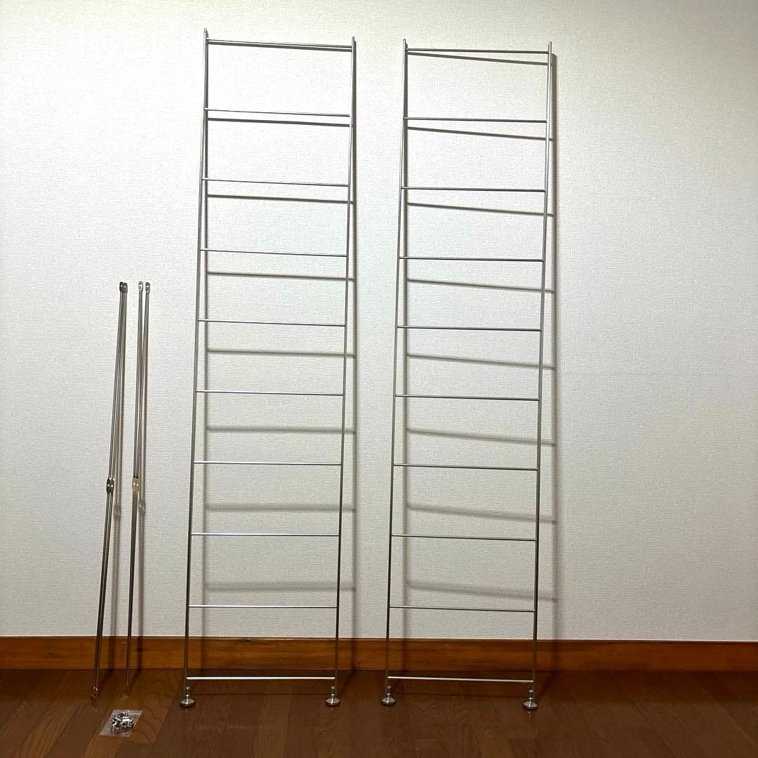 【美品】無印良品 ステンレスユニットシェルフ用 帆立 ※直接お渡し