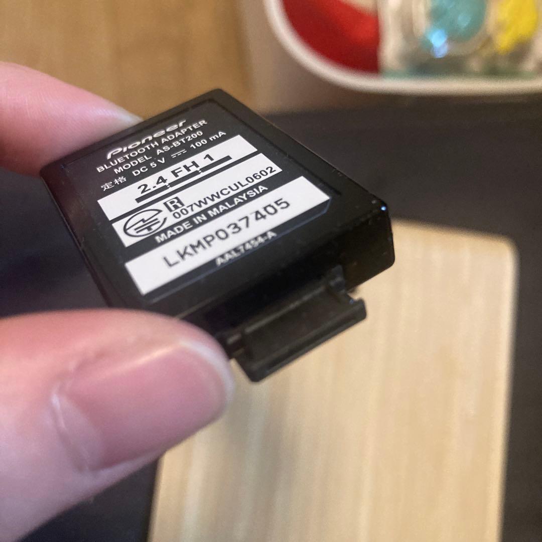 その他 Pioneer Bluetooth ADAPTER AS-BT200
