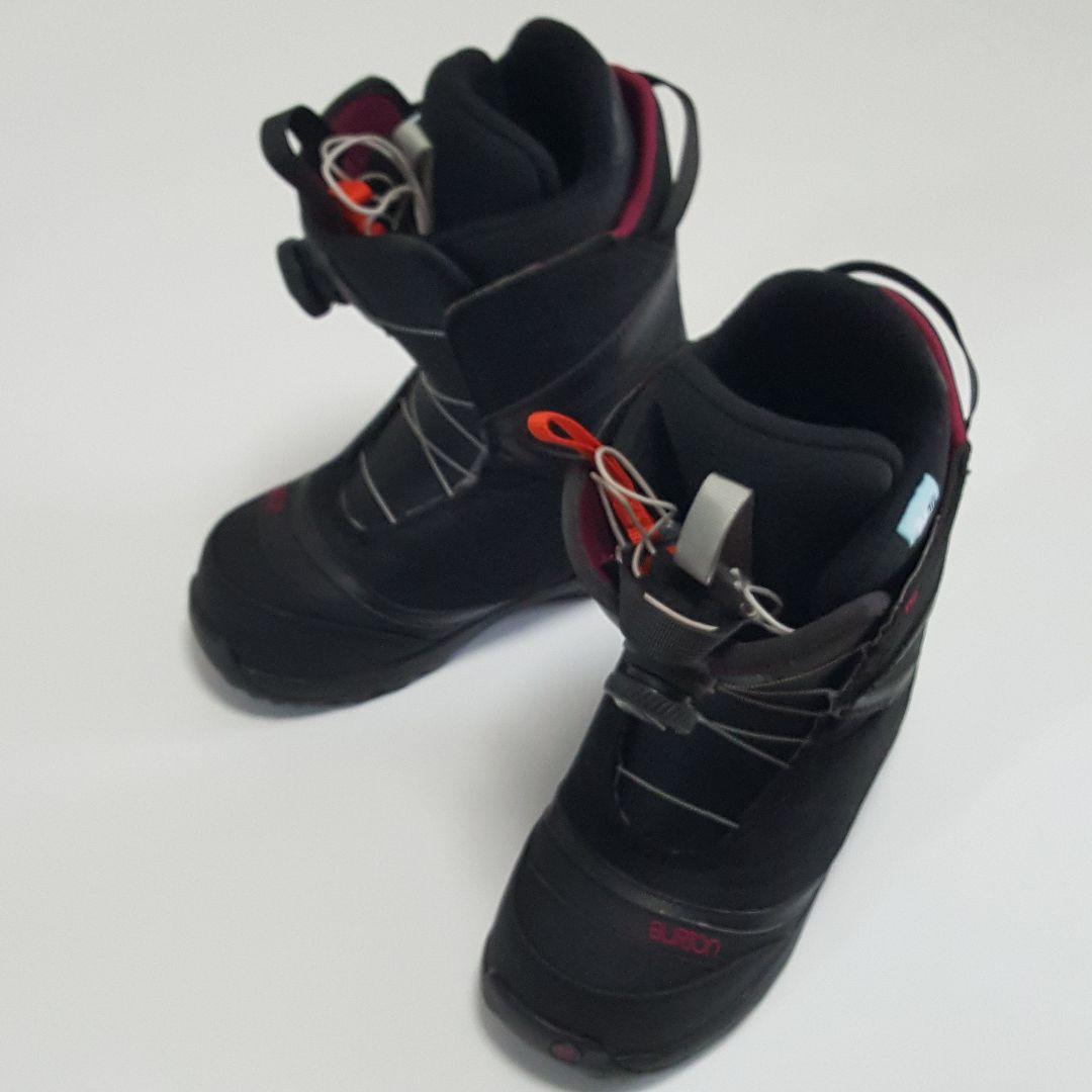 極美品 バートン レディース スノボーブーツ STARSTRUCK 黒 23.5
