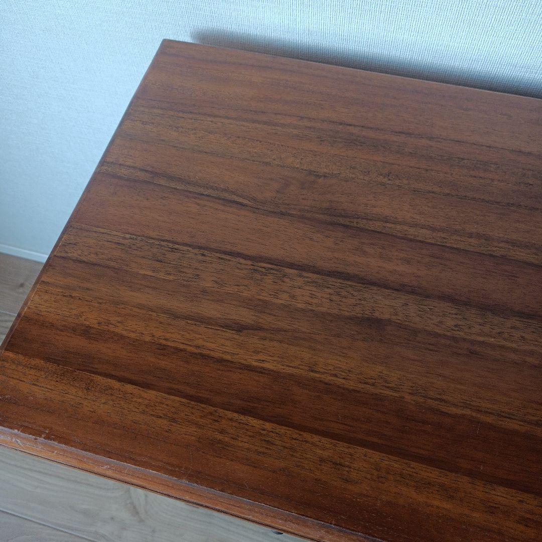 【 ギギliving 】 チーク無垢材 デスク 猫足