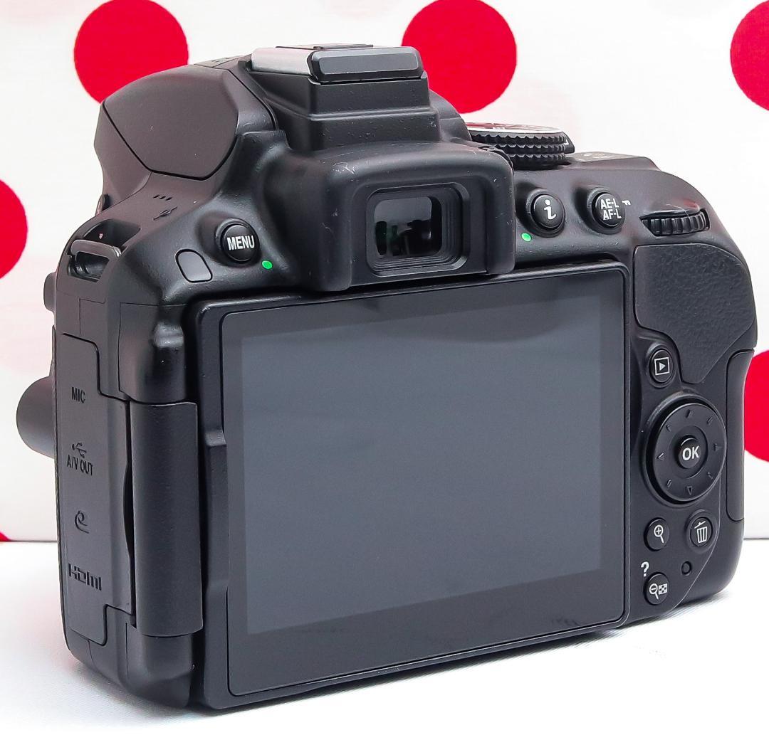 Nikon D5300 ❤Wi-Fi搭載&自撮り可❤超高画質❤一眼レフカメラ