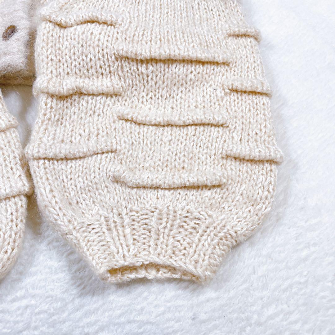 leinwande Mama's Patchwork Cardigan モヘヤ