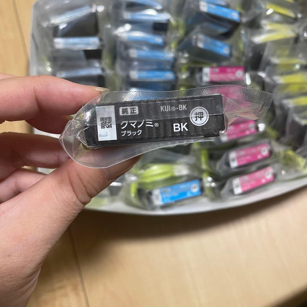 【本日中値下げ】EPSONエプソン　新品純正インクカートリッジ　クマノミ　１８個