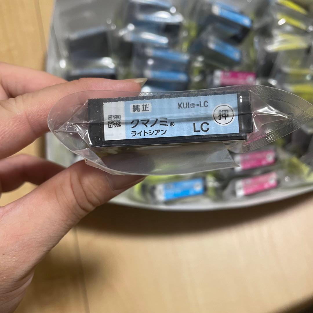 【本日中値下げ】EPSONエプソン　新品純正インクカートリッジ　クマノミ　１８個