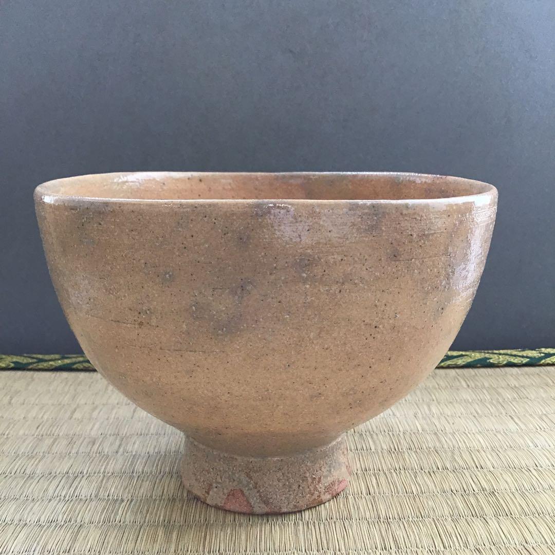 茶道具　御本呉器茶碗　古曽部焼　窯元寒川義崇作　栞共箱　本人から購入S159CW