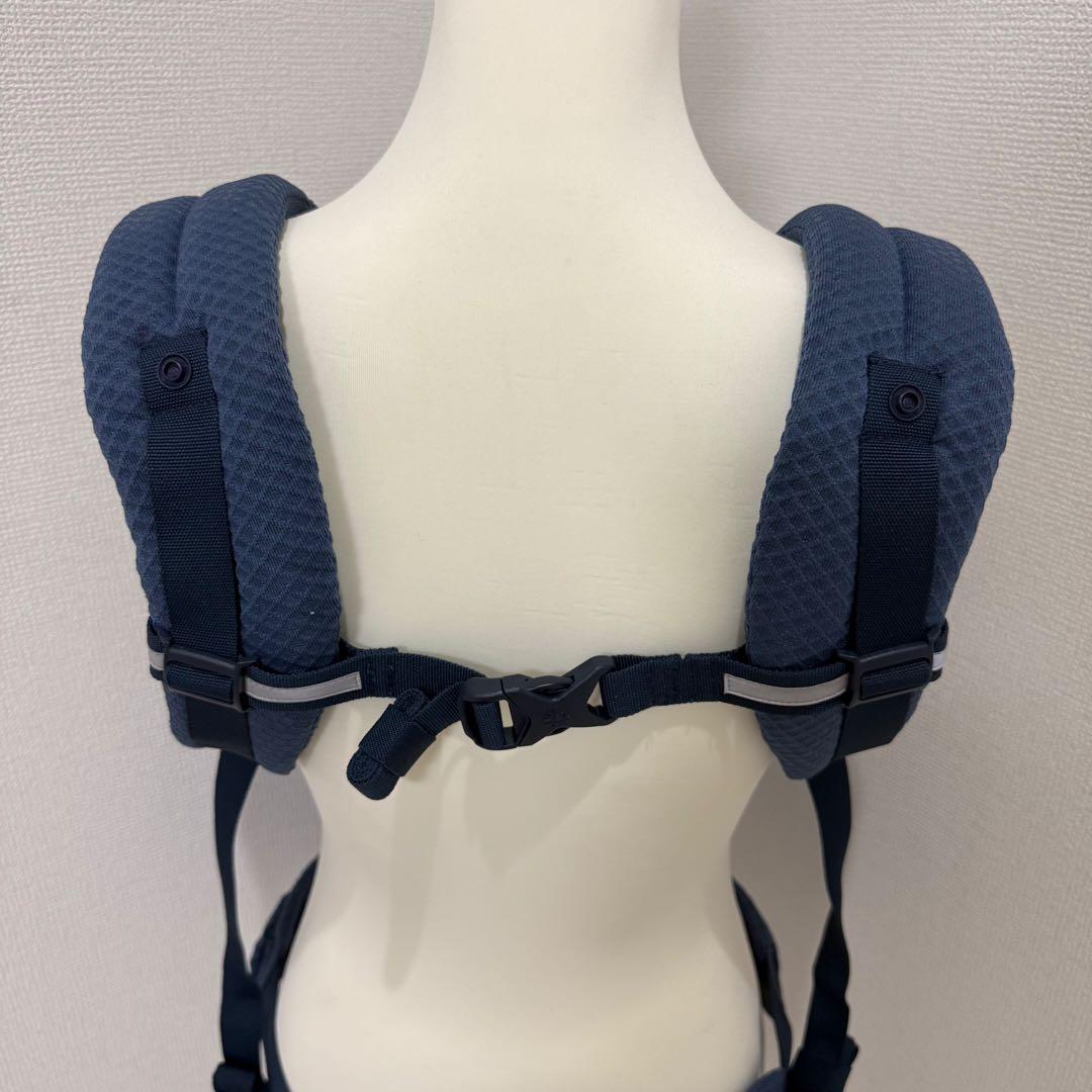 【極美品】エルゴベビーオムニブリーズ　へザードデニムブルー日本限定品