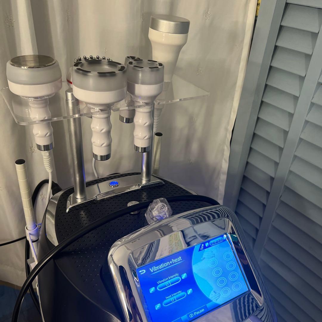 動作確認のみサロンモデル6in1痩身マシン業務用キャビテーション/ラジオ波/吸引