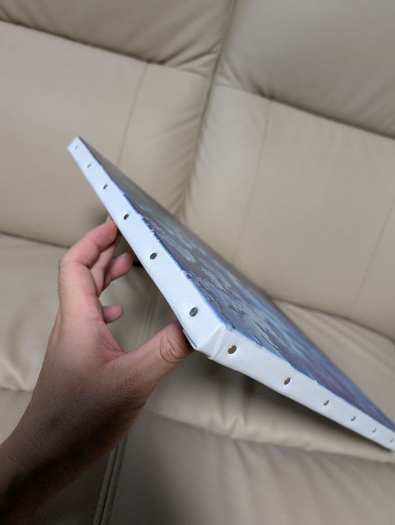 mocha　モカ　キャンバスアート　星溜り　直筆サイン入り