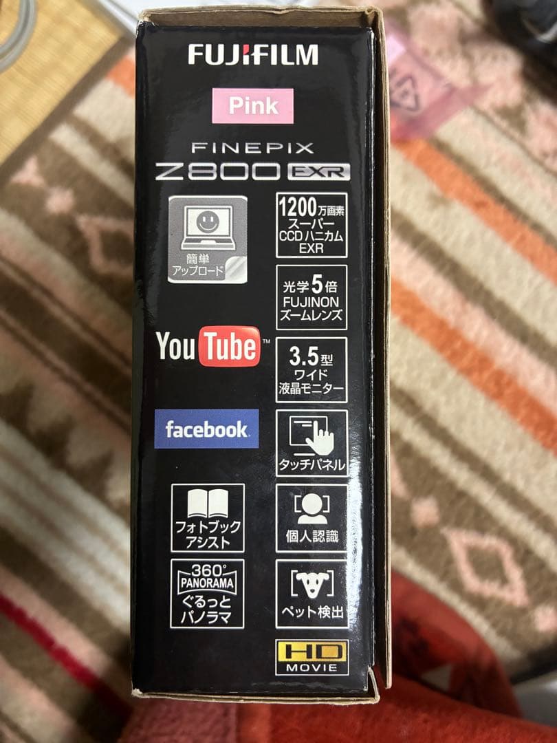 FUJIFILM FinePix Z800 EXR ピンク