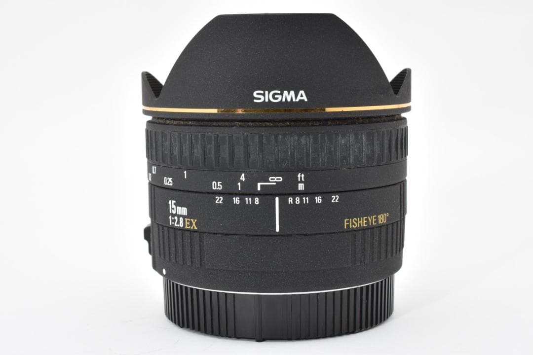 キャノン用 SIGMA 15mm F2.8 EX Fisheye 5941