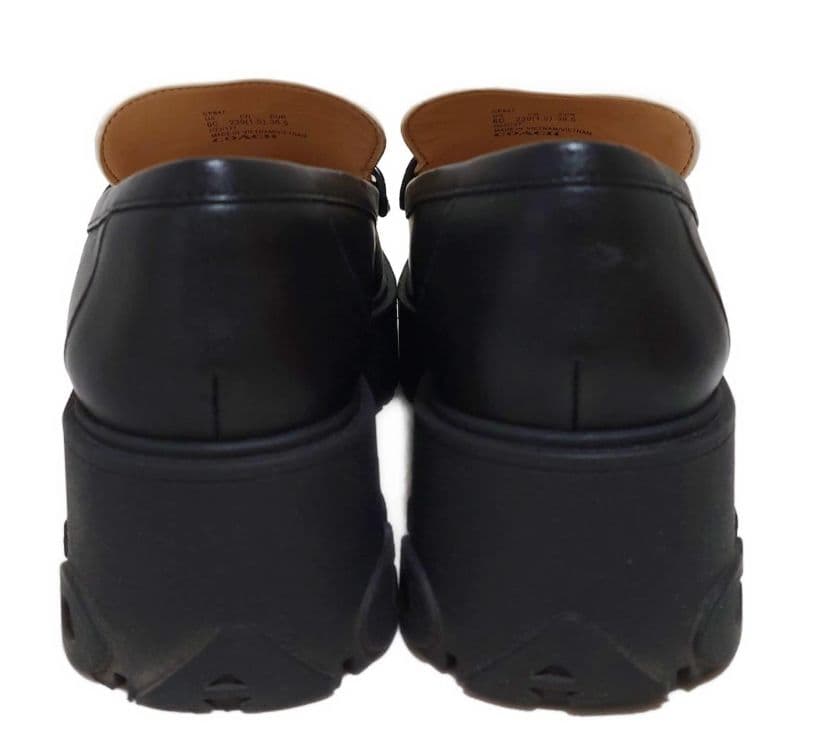 美品✨COACH（コーチ）厚底バイカラーローファー 23.5