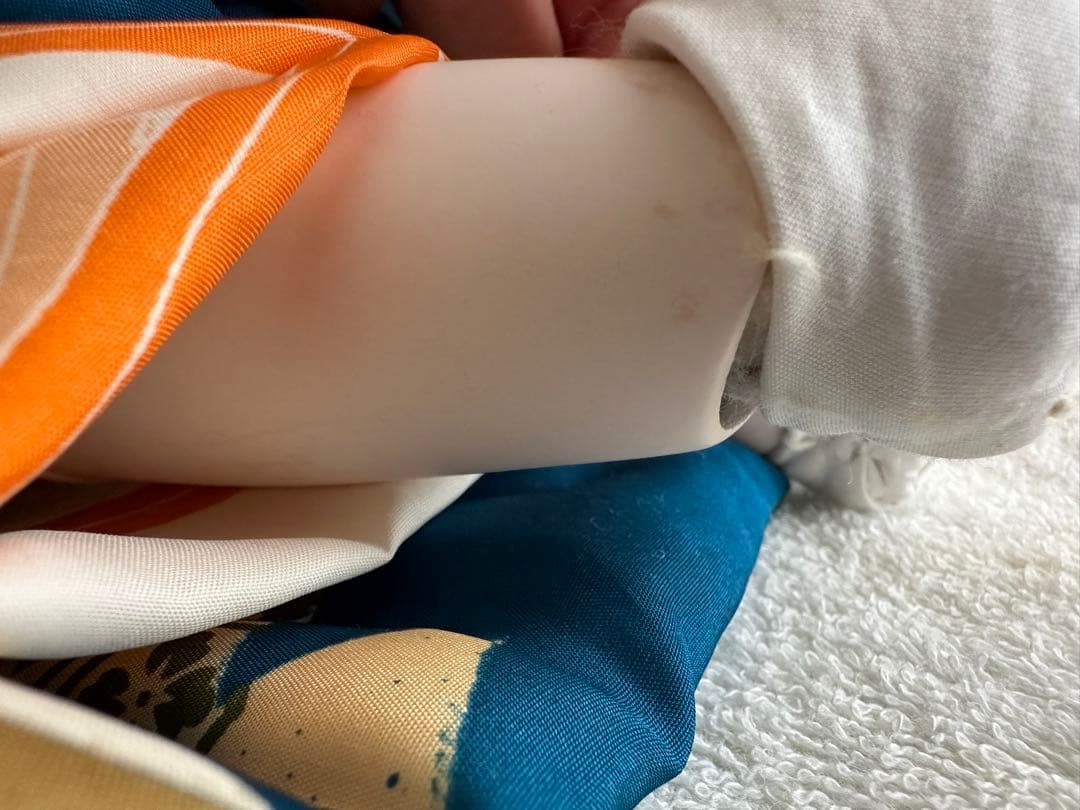 市松人形☆京人形細工司　伊東久重☆可愛い前掛け