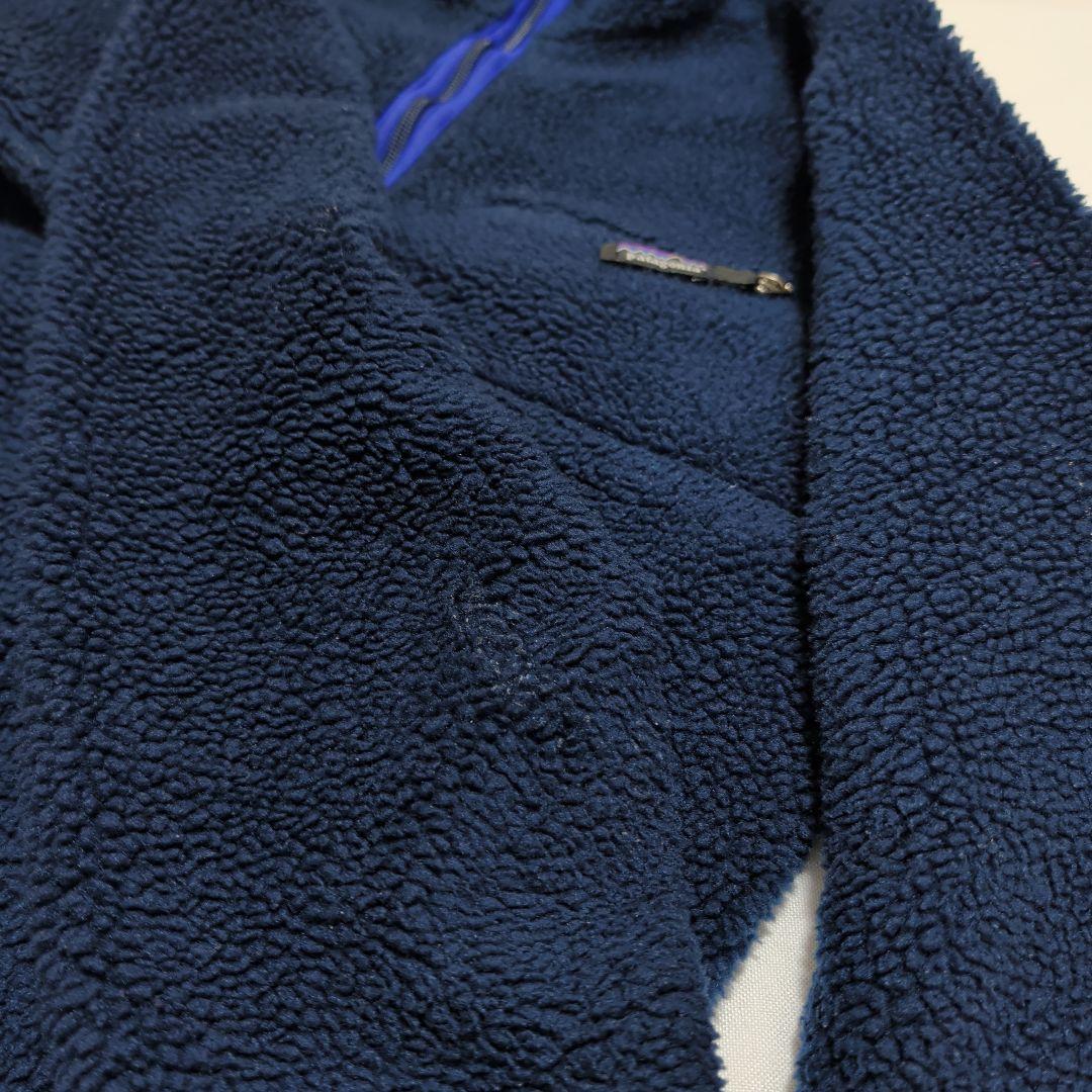 '92 パタゴニア パイルグリセードプルオーバー サファイア S USA製