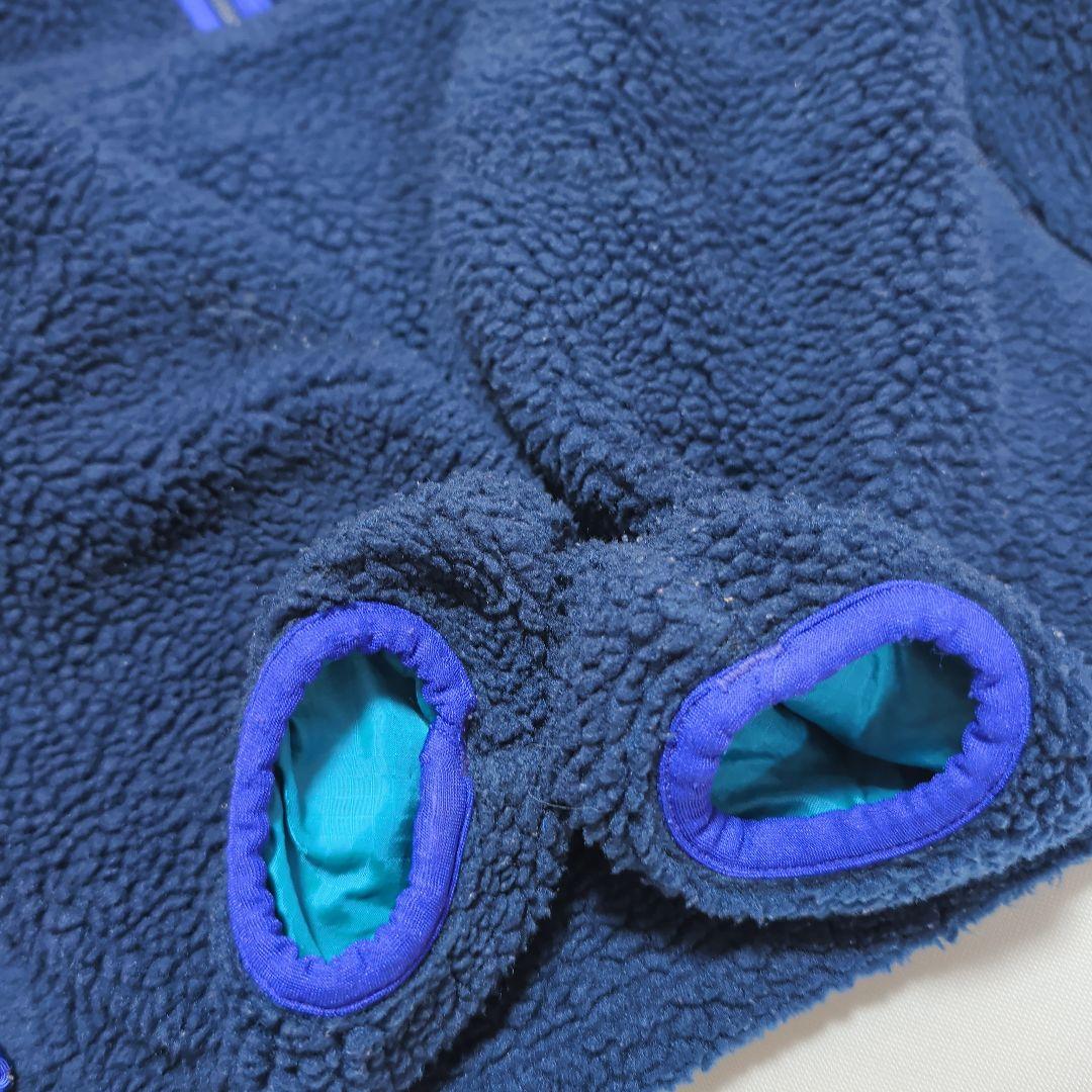 '92 パタゴニア パイルグリセードプルオーバー サファイア S USA製