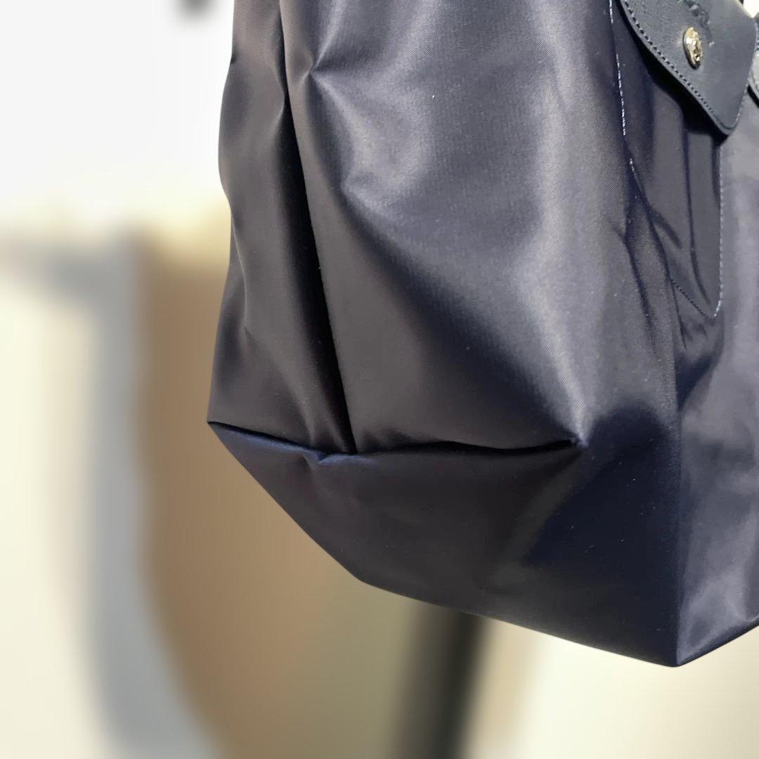 Longchamp ルプリアージュ ネイビー M 2ウェイショルダーバッグ