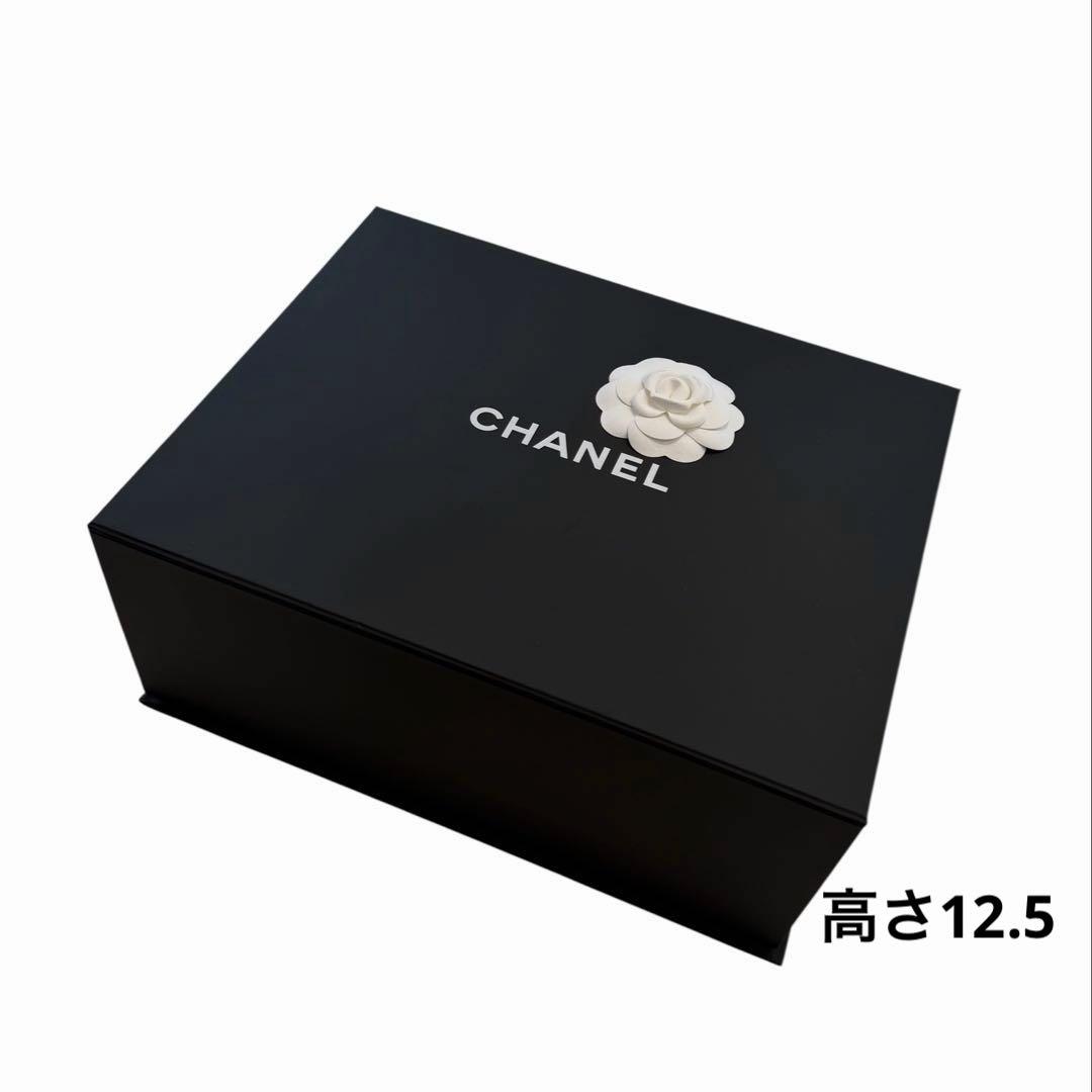 CHANEL 空箱 布袋 リボン付き 新品 黒