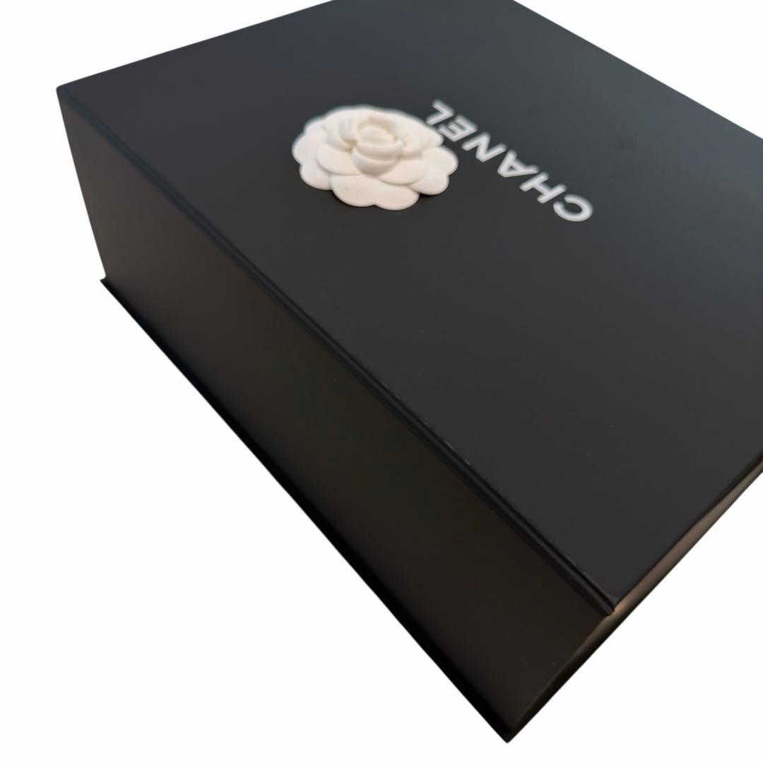 CHANEL 空箱 布袋 リボン付き 新品 黒