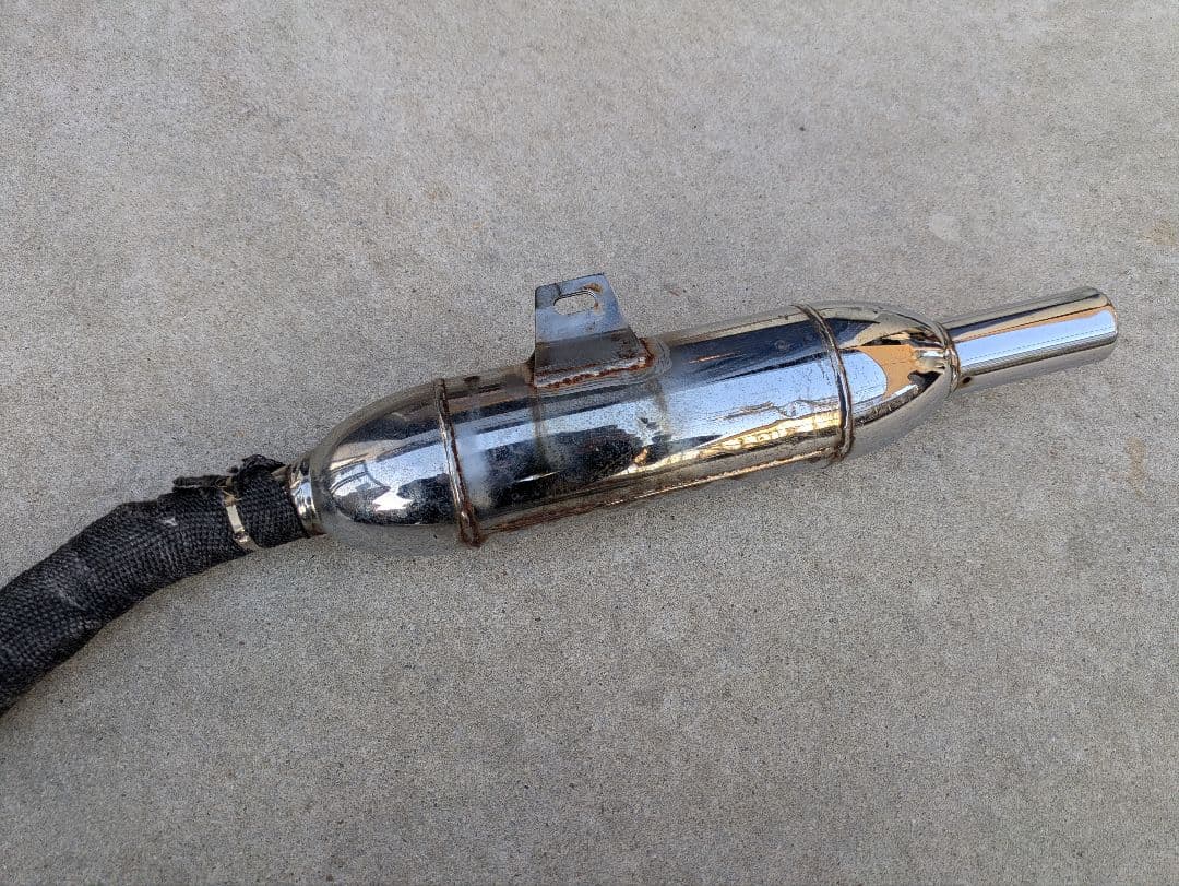 YAMAHA YB125SP キャブトンマフラー